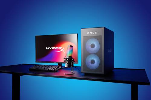 HP OMEN 35L GT16-0055nd Intel® Core™ i7 i7-14700F 32 GB DDR5-SDRAM 1 TB SSD NVIDIA GeForce RTX 4070 Ti Super Windows 11 Home Tower PC Zwart