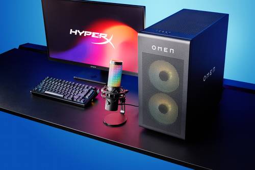HP OMEN 35L GT16-0055nd Intel® Core™ i7 i7-14700F 32 GB DDR5-SDRAM 1 TB SSD NVIDIA GeForce RTX 4070 Ti Super Windows 11 Home Tower PC Zwart