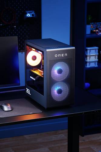 HP OMEN 35L GT16-0075nd Intel® Core™ i7 i7-14700F 32 GB DDR5-SDRAM 2 TB SSD NVIDIA GeForce RTX 4070 Ti Super Windows 11 Home Tower PC Zwart