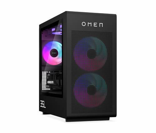 HP OMEN 35L GT16-0075nd Intel® Core™ i7 i7-14700F 32 GB DDR5-SDRAM 2 TB SSD NVIDIA GeForce RTX 4070 Ti Super Windows 11 Home Tower PC Zwart