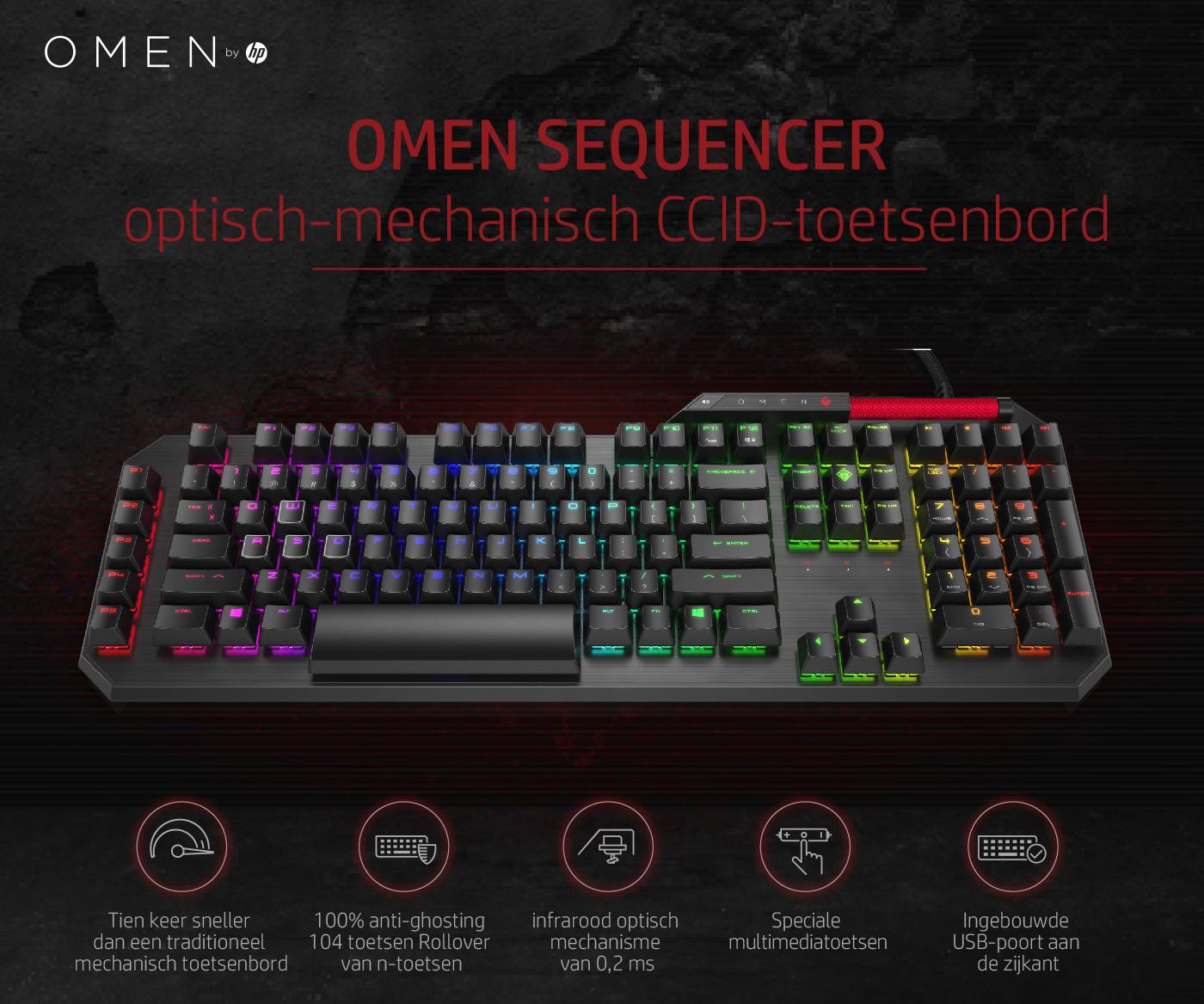 HP OMEN by Sequencer toetsenbord