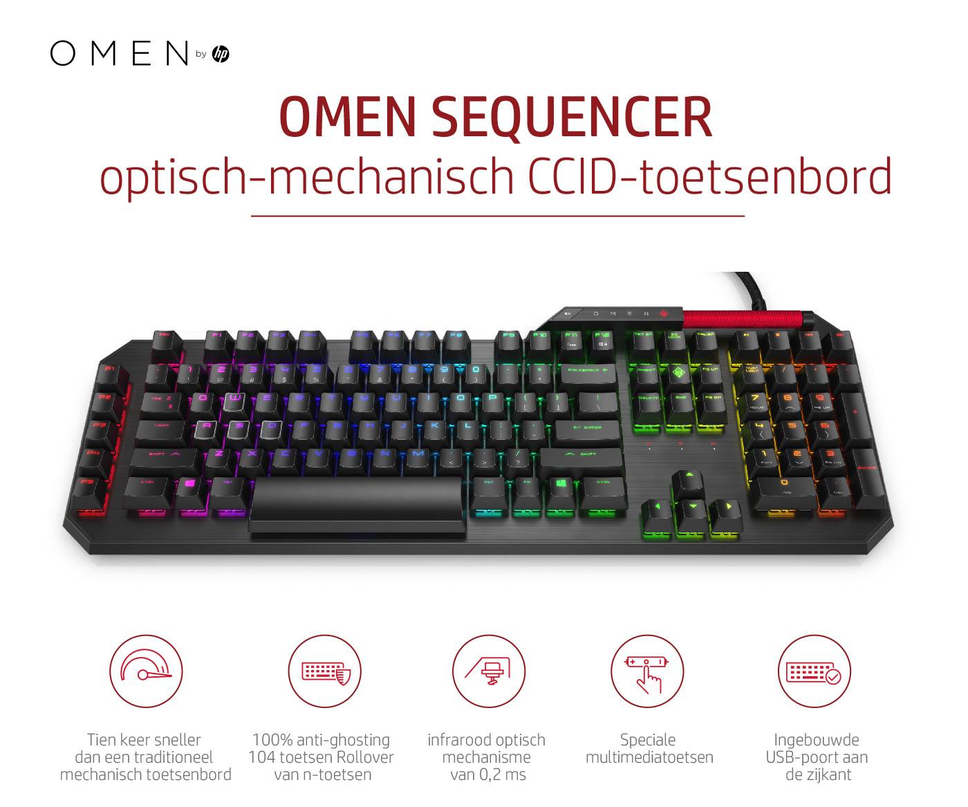 HP OMEN by Sequencer toetsenbord