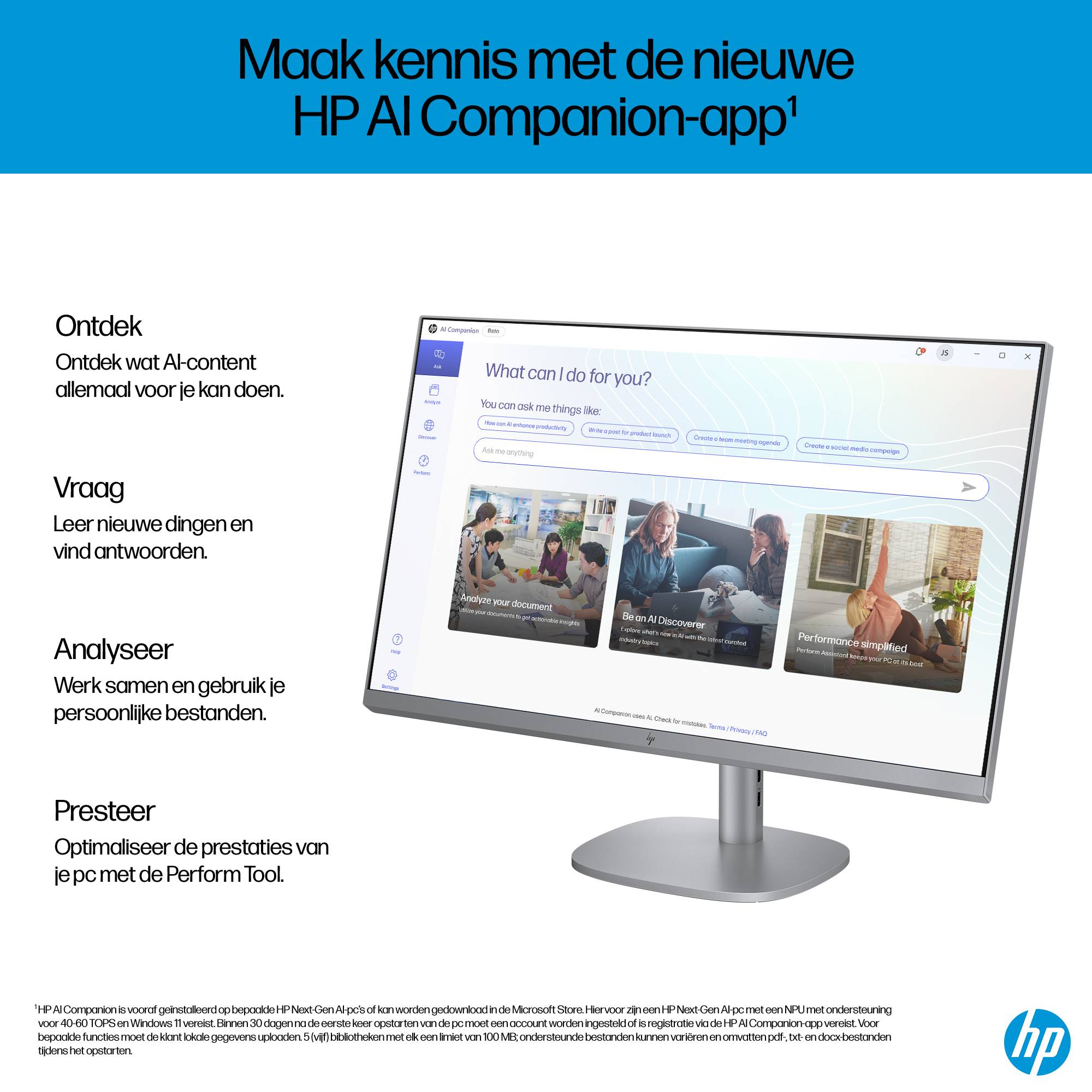 HP OmniStudio X 27-cs0016nd Intel Core Ultra 5 125H 27inch FHD AG 16GB DDR5 512GB PCIe NVMe SSD Intel Arc W11H Meteor Silver 68,6 cm (27") 1920 x 1080 Pixels Alles-in-één-pc DDR5-SDRAM Windows 11 Home Wi-Fi 7 (802.11be)