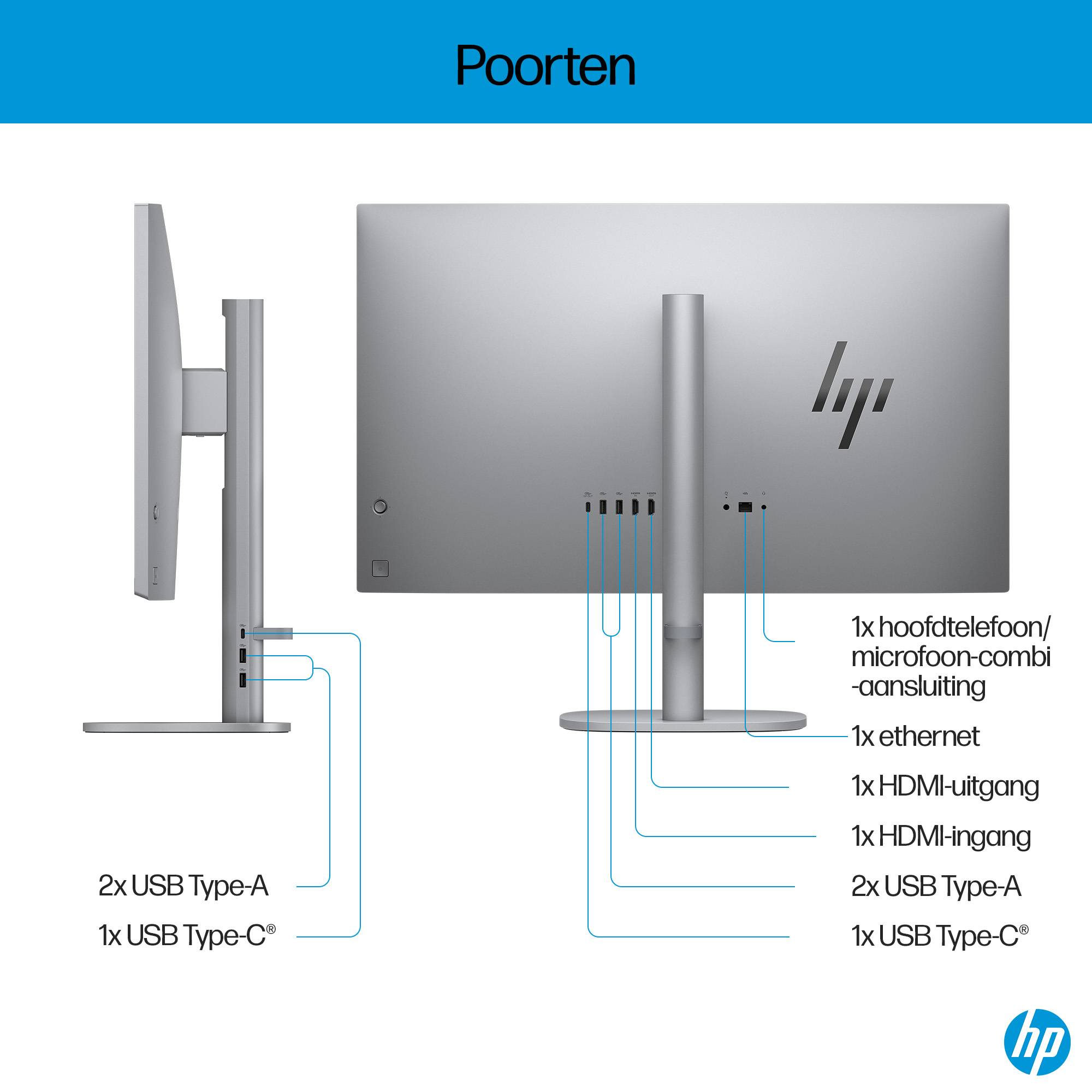 HP OmniStudio X 27-cs0071nd Intel Core Ultra 7 155H 27inch FHD AG 16GB DDR5 1TB PCIe NVMe SSD Intel Arc W11H Meteor Silver 68,6 cm (27") 1920 x 1080 Pixels Alles-in-één-pc DDR5-SDRAM Windows 11 Home Wi-Fi 7 (802.11be) AI PC