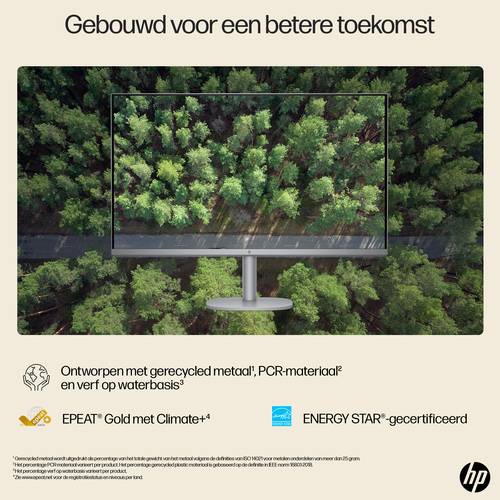 HP OmniStudio X 32-c0091nd Intel Core Ultra 7 155H 31.5inch UHD AG 32GB DDR5 2TB PCIe NVMe SSD RTX 4050 6GB W11H Meteor Silver 80 cm (31.5") 3840 x 2160 Pixels Alles-in-één-pc DDR5-SDRAM NVIDIA GeForce RTX 4050 Windows 11 Home Wi-Fi 7 (802.11be) AI PC Z