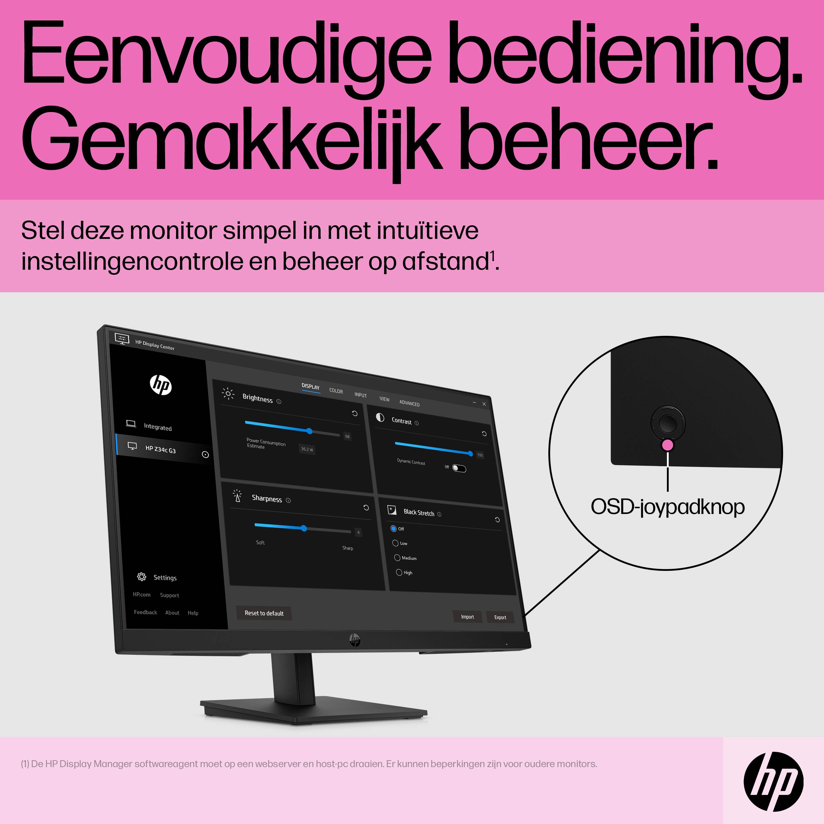 HP P24h G5 computer monitor 60,5 cm (23.8") 1920 x 1080 Pixels Full HD LCD Zwart
