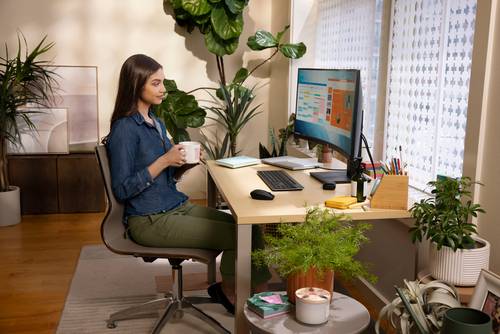 HP P34hc G4 computer monitor 86,4 cm (34") 3440 x 1440 Pixels Quad HD LED Zwart