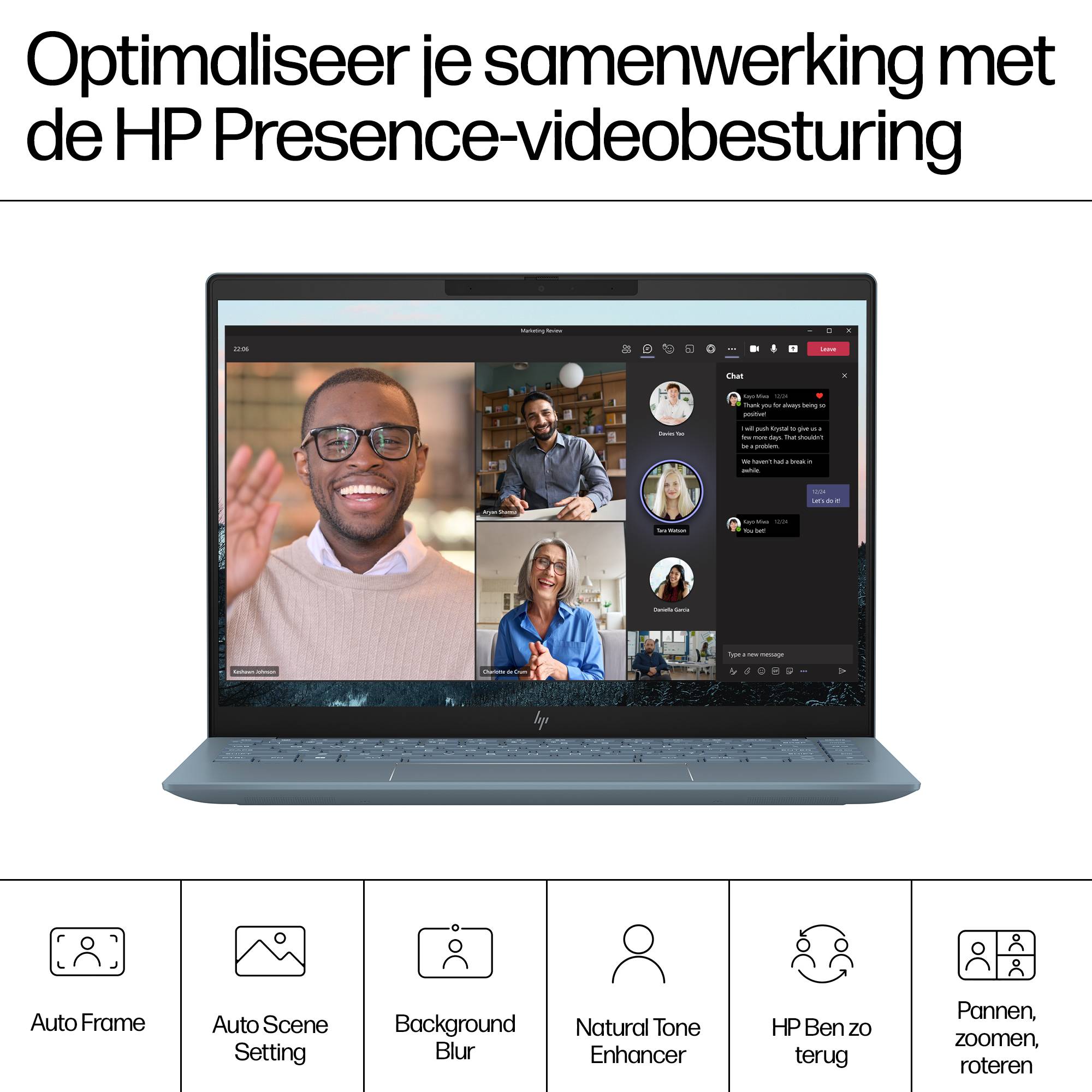HP Pavilion Plus 14-ew1060nd Intel Core Ultra 7 155H Laptop 35,6 cm (14") 3K 32 GB LPDDR5x-SDRAM 1 TB SSD Wi-Fi 6E (802.11ax) Windows 11 Home Blauw