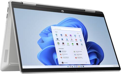 HP Pavilion x360 14-ek1190nd Intel® Core™ i7 i7-1355U Hybride (2-in-1) 35,6 cm (14") Touchscreen Full HD 16 GB DDR4-SDRAM 512 GB SSD Wi-Fi 6E (802.11ax) Windows 11 Home Zilver