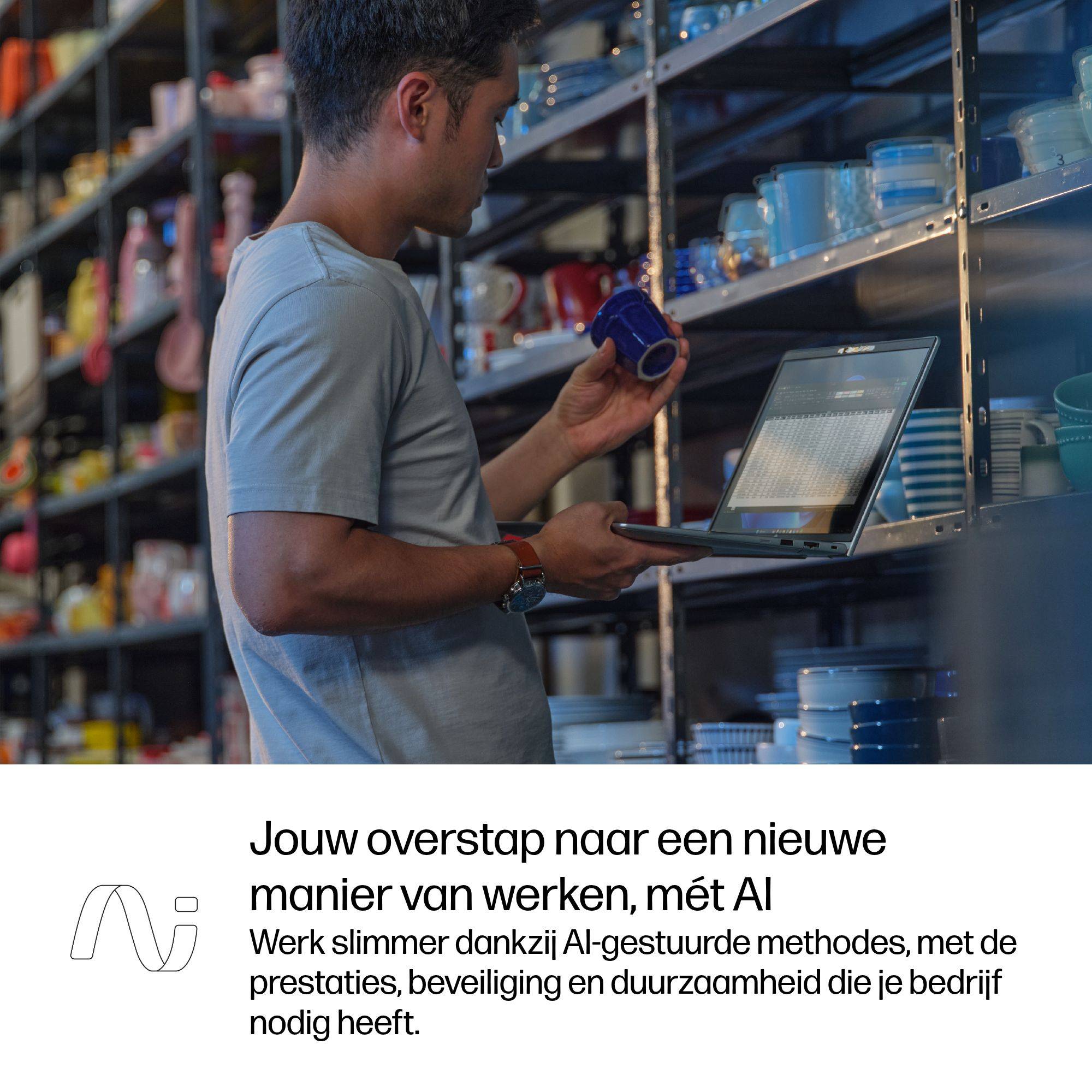 HP ProBook 4 G1i AI Intel Core Ultra 7 255H Laptop 35,6 cm (14") WUXGA 16 GB DDR5-SDRAM 512 GB SSD Wi-Fi 6E (802.11ax) Windows 11 Pro AI PC Zilver QWERTY