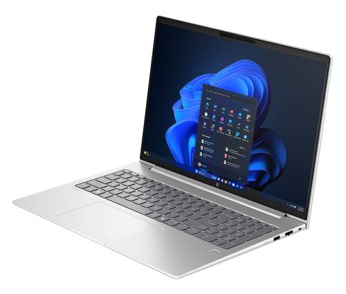 HP ProBook 4 G1i AI Intel Core Ultra 7 255H Laptop 40,6 cm (16") WUXGA 16 GB DDR5-SDRAM 512 GB SSD Wi-Fi 6E (802.11ax) Windows 11 Pro AI PC Zilver QWERTY