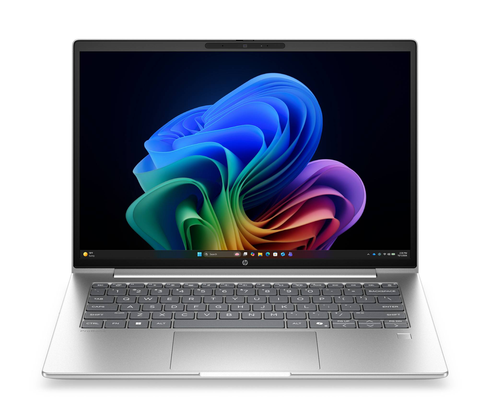 HP ProBook 4 G2i Next Gen AI Copilot+ PC Intel Core Ultra 5 325 Laptop 35,6 cm (14") WUXGA 16 GB DDR5-SDRAM 512 GB SSD Wi-Fi 7 (802.11be) Windows 11 Pro Zilver QWERTY