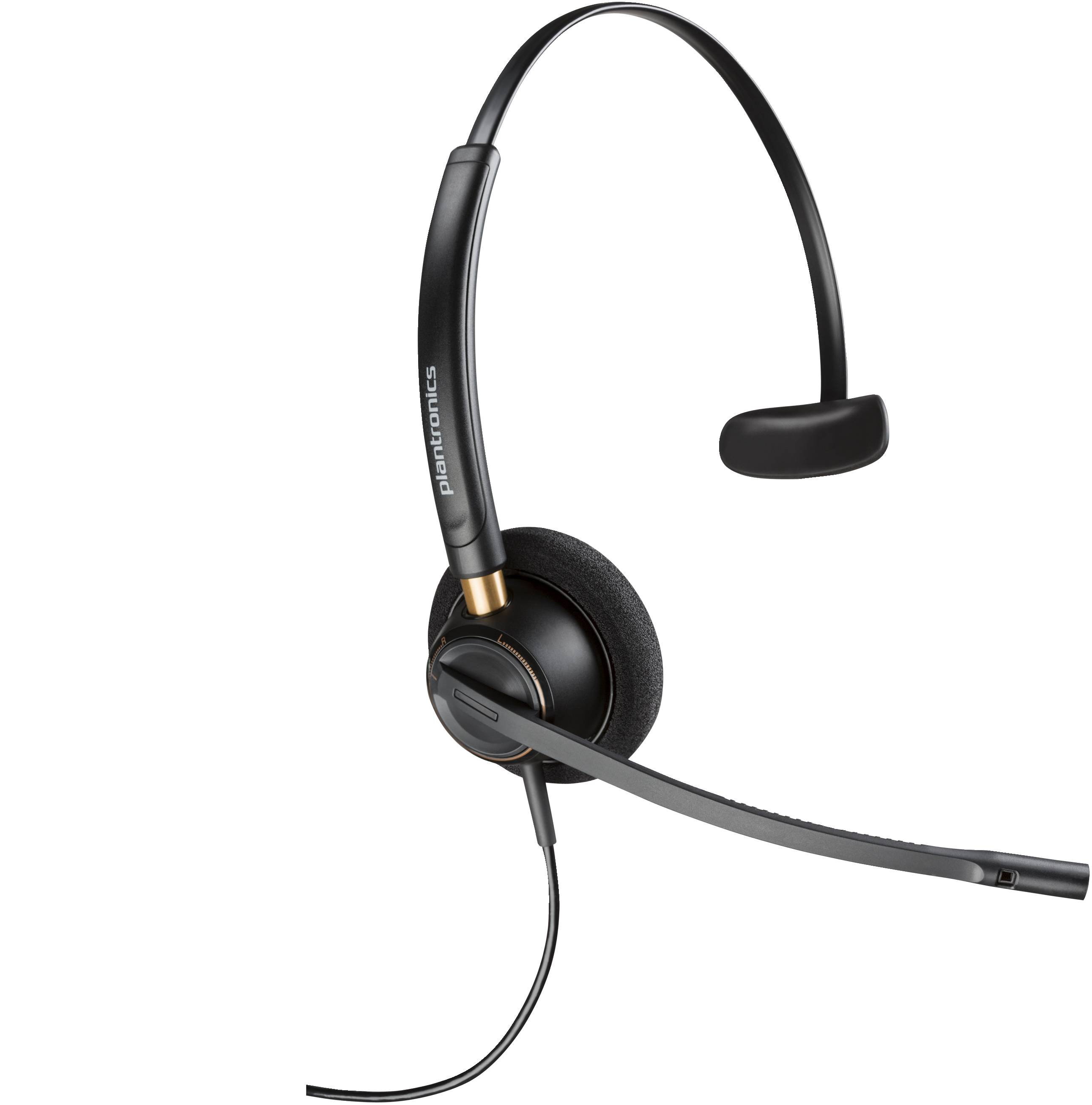 POLY EncorePro 510D met Quick Disconnect Monoaural Digital Headset TAA