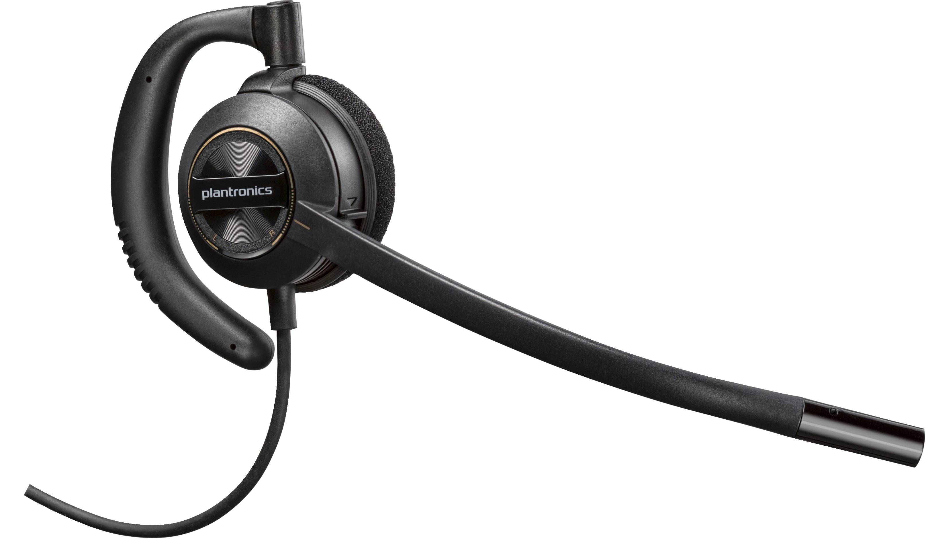 POLY EncorePro 530D met Quick Disconnect Discreet Digital Headset TAA