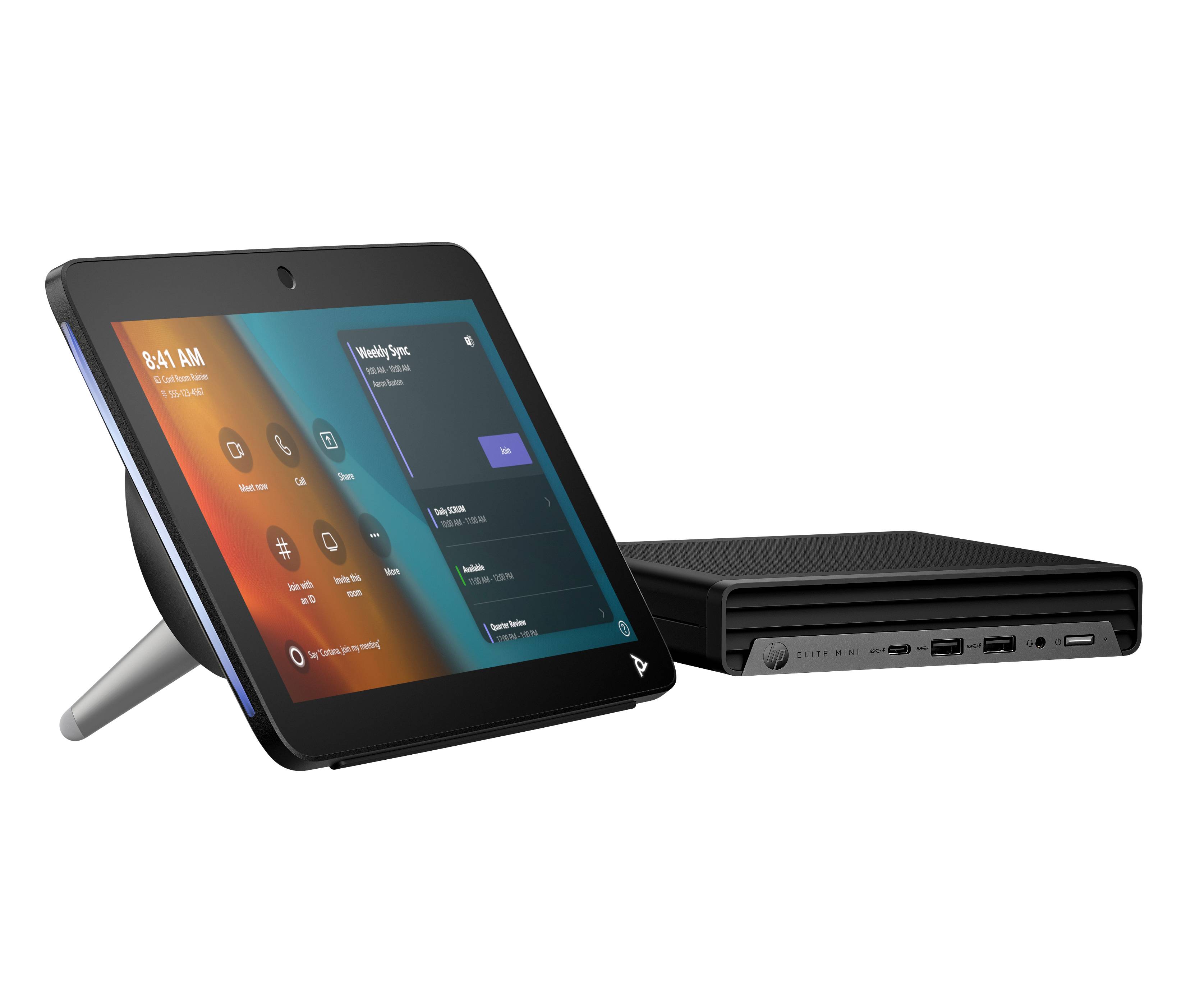 Poly Studio Base Kit G9 Plus for Microsoft Teams HP Mini IP PC w/TC10