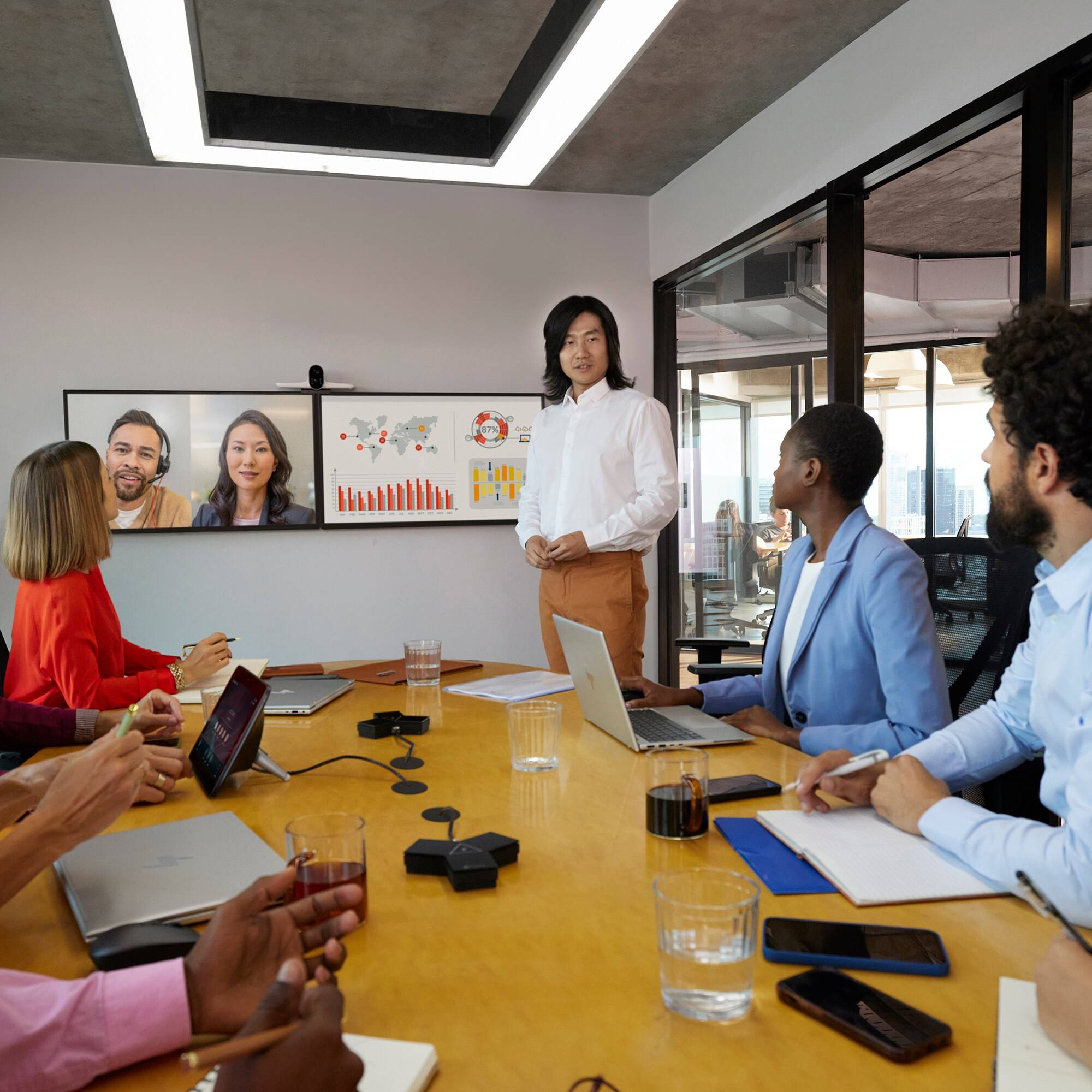 POLY Studio G62 Video Conferencing System With Mounting Plate Kit No Radio TAA