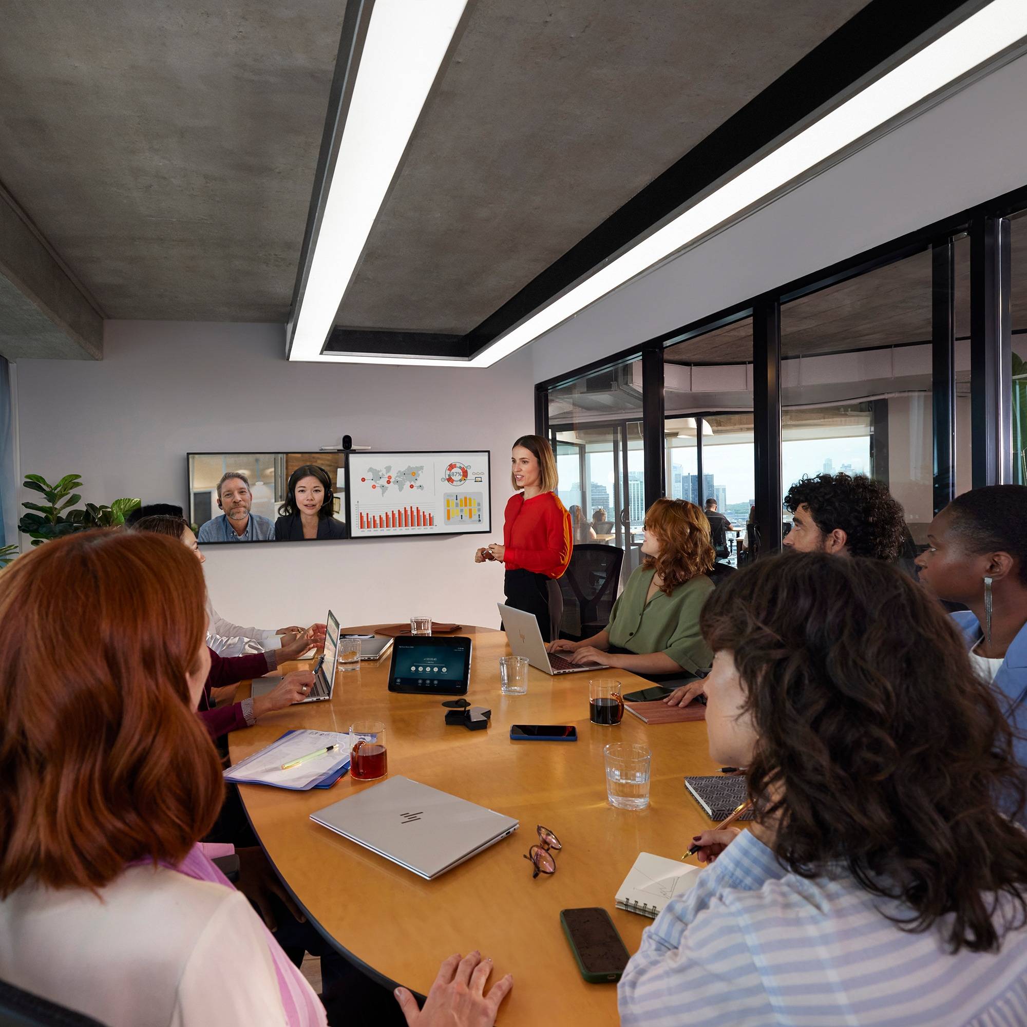 POLY Studio G62 Video Conferencing System With Mounting Plate Kit No Radio TAA