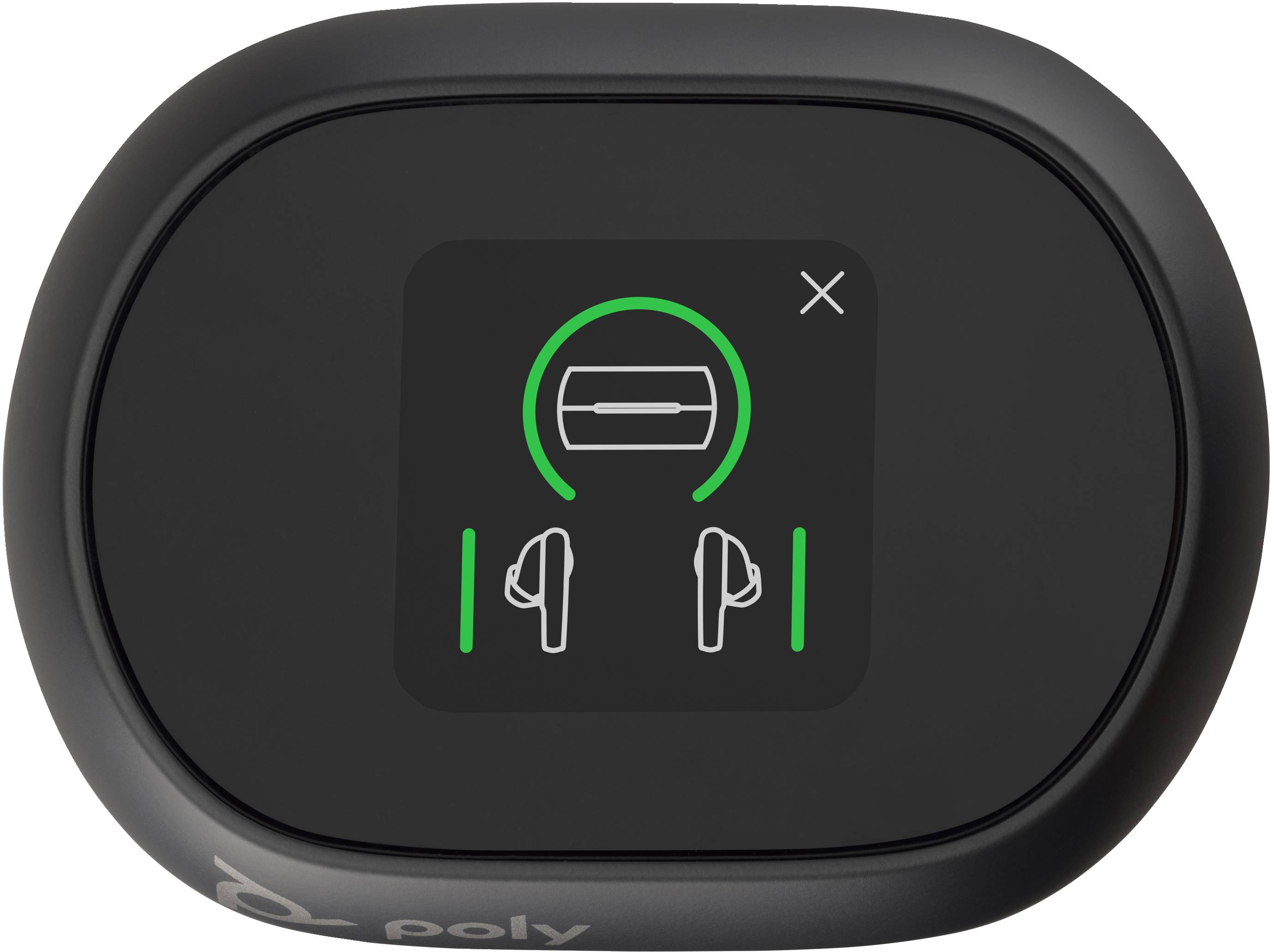 POLY Voyager Free 60+ UC M Carbon Black Earbuds + BT700 USB-A-adapter + oplaadcase met touchscreen