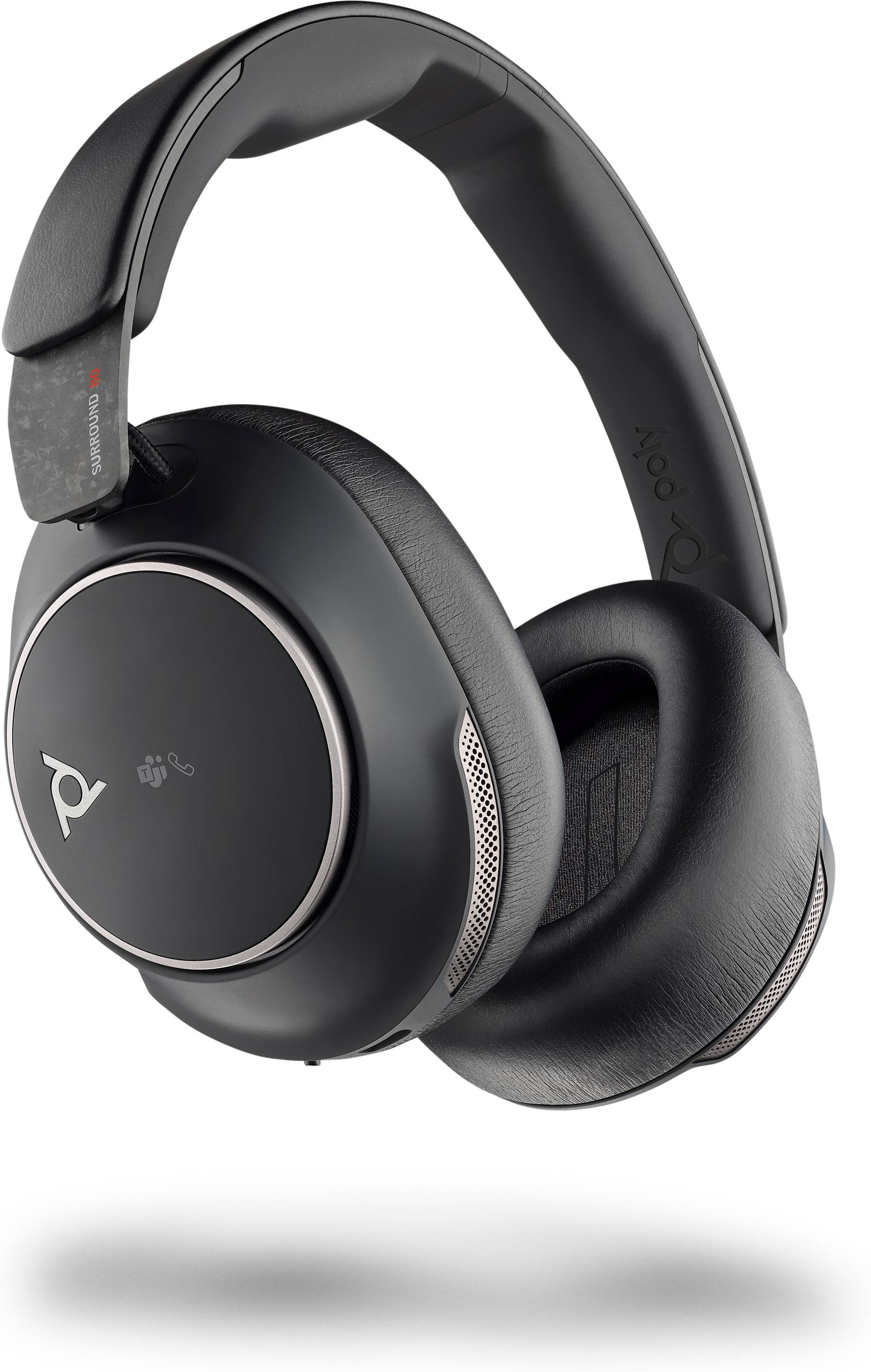 POLY Voyager Surround 80 UC USB-C Headset + USB-C/A-adapter
