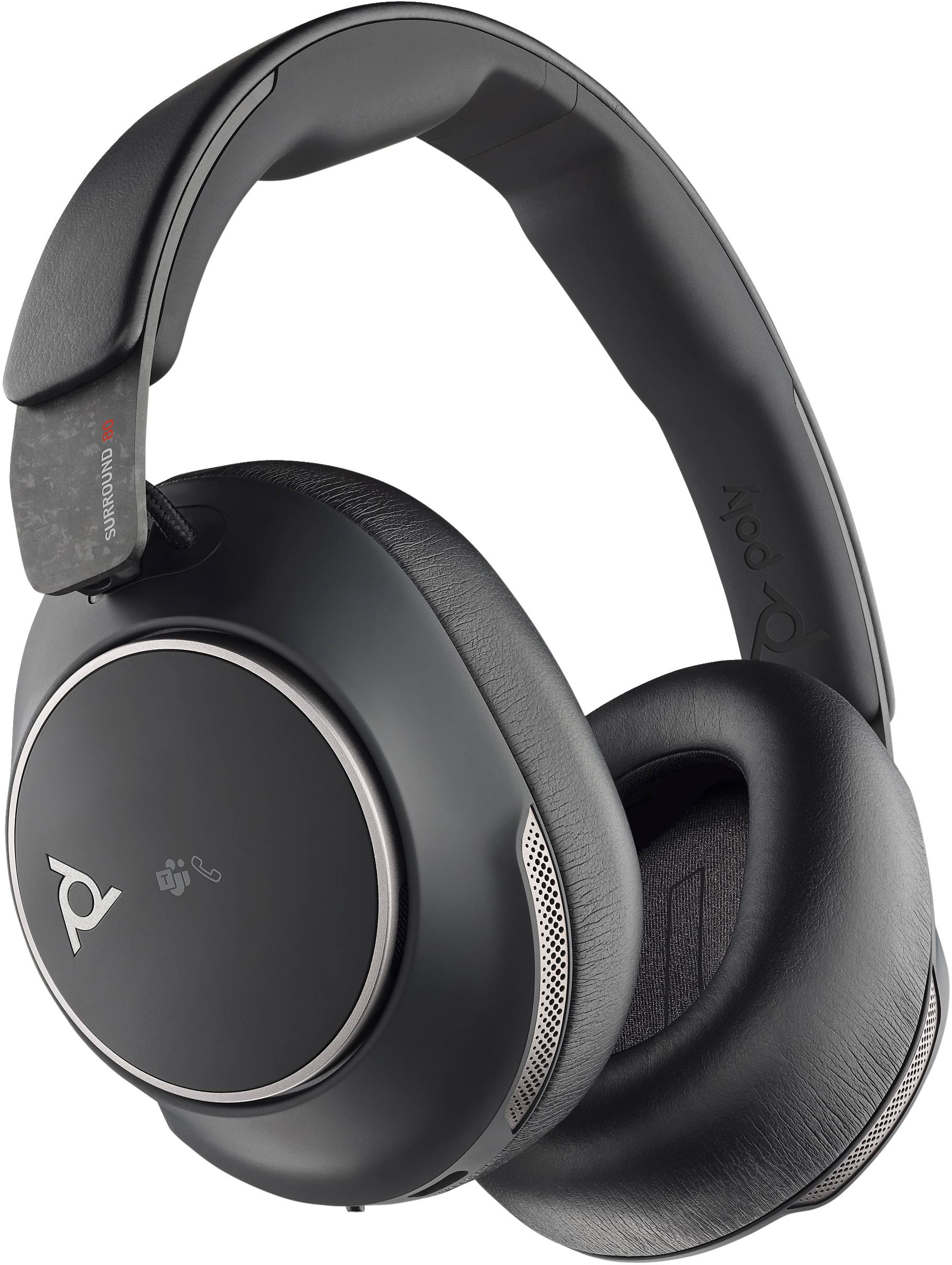 POLY Voyager Surround 80 UC USB-C Headset + USB-C/A-adapter