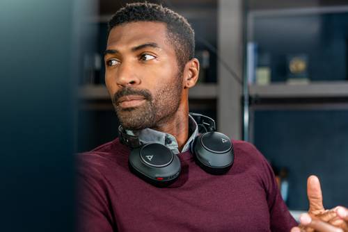 POLY Voyager Surround 80 UC Microsoft Teams Certified USB-C Headset + USB-C/A-adapter