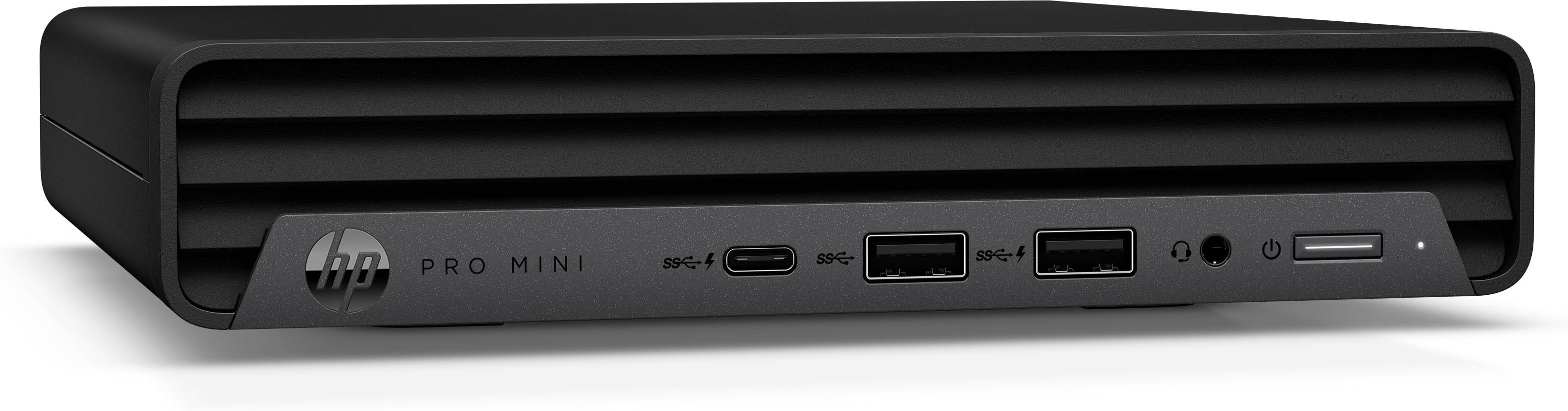 HP Pro Mini 400 G9 Intel® Core™ i3 i3-14100T 16 GB DDR5-SDRAM 512 GB SSD Windows 11 Pro Mini PC Zwart