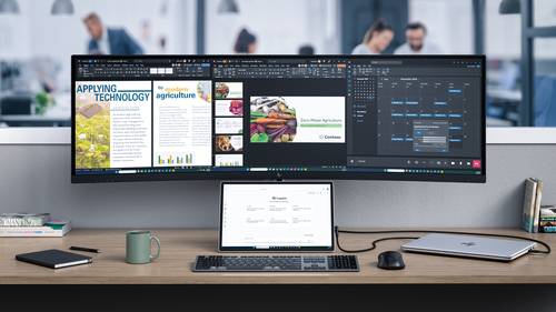 HP Series 5 Pro Serie 5 Pro 49 inch DQHD Conferencing Monitor - 549pm