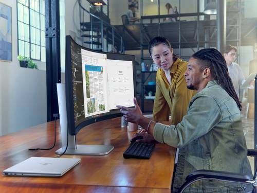 HP Series 5 Pro Serie 5 Pro 49 inch DQHD Conferencing Monitor - 549pm