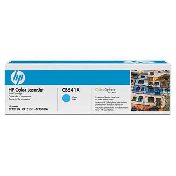 HP toner 125A, 1 400 pagina's, OEM CB541A, cyaan