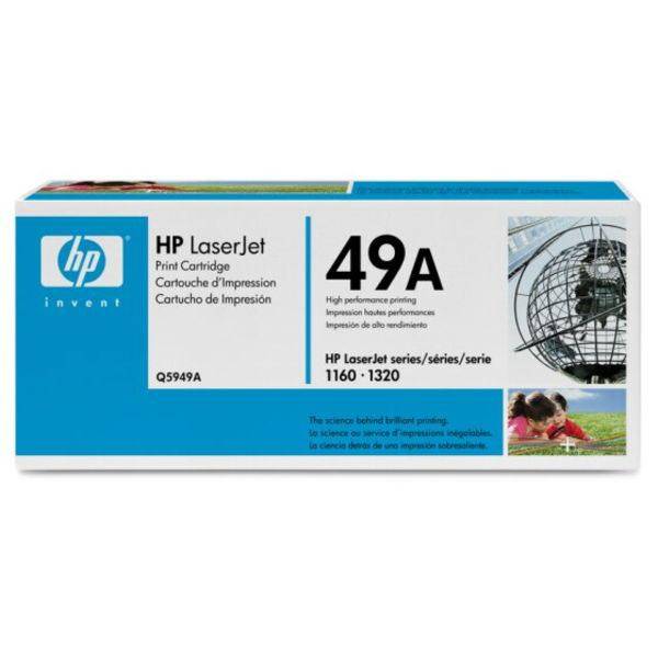 HP toner 49A, 2 500 pagina's, OEM Q5949A, zwart