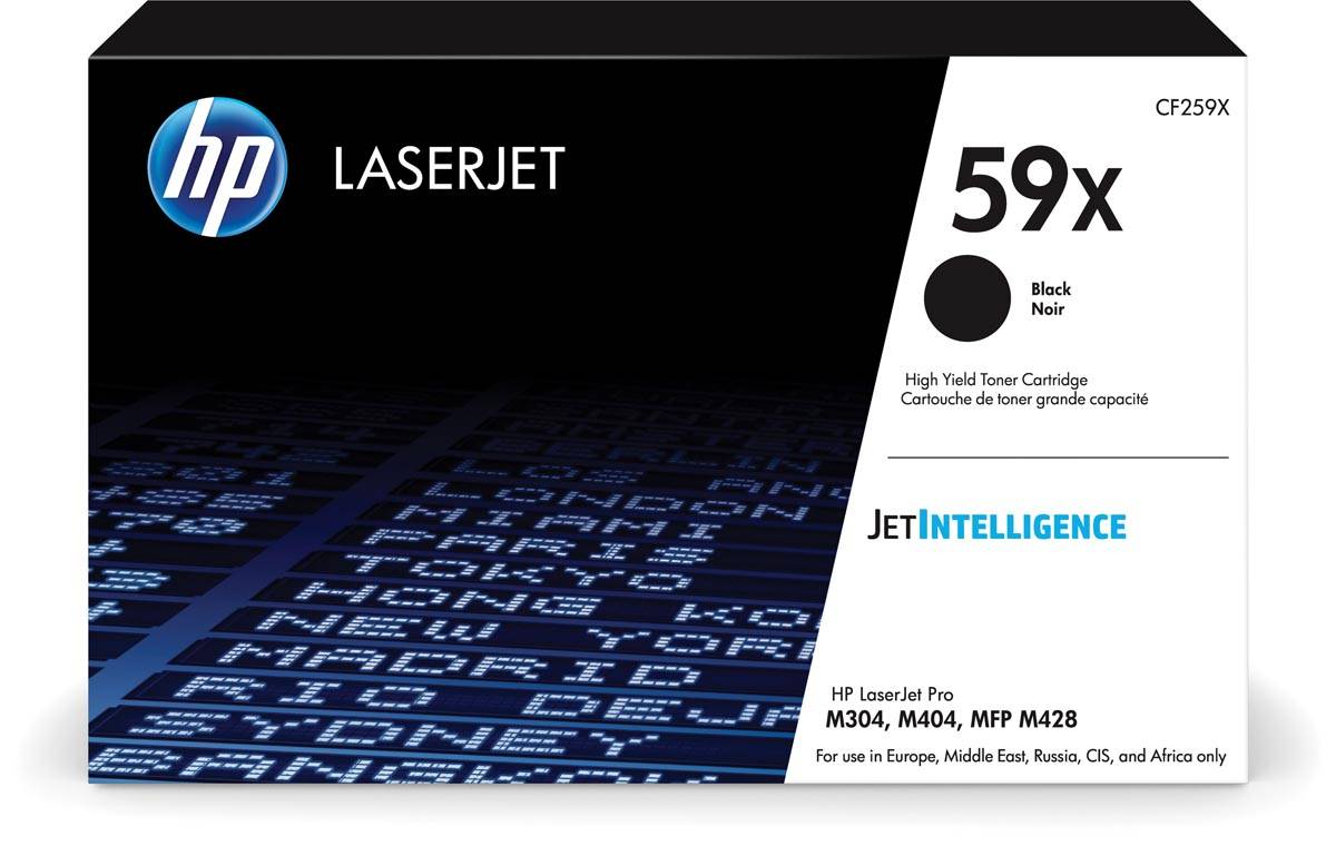 HP toner 59X, 10.000 pagina's, OEM CF259X, zwart