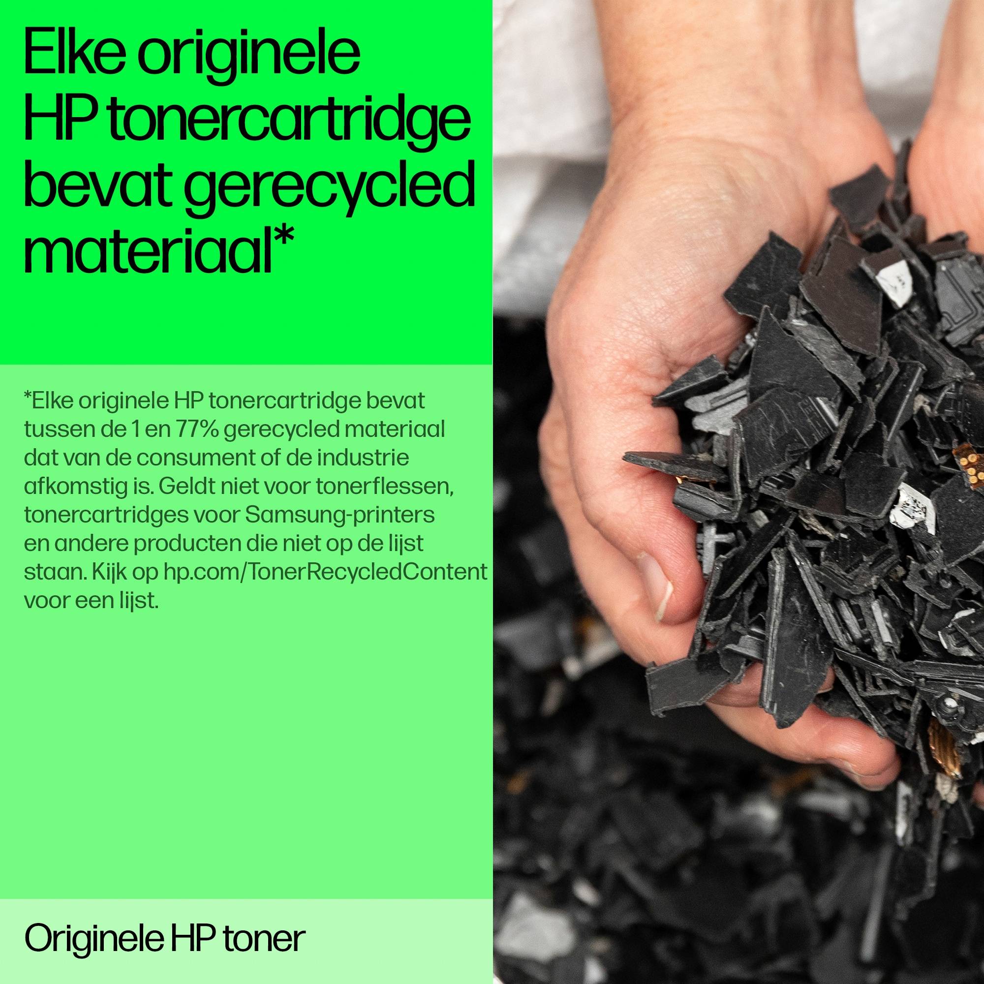 HP 650A originele cyaan LaserJet tonercartridge
