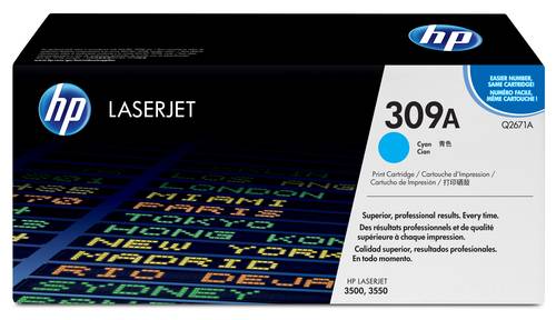 HP 309A Cyan Original LaserJet Toner Cartridge tonercartridge 1 stuk(s) Origineel Cyaan