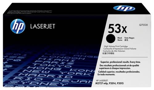 HP 53X originele high-capacity zwarte LaserJet tonercartridge