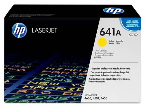 HP 641A Yellow Original LaserJet Toner Cartridge tonercartridge 1 stuk(s) Origineel Geel