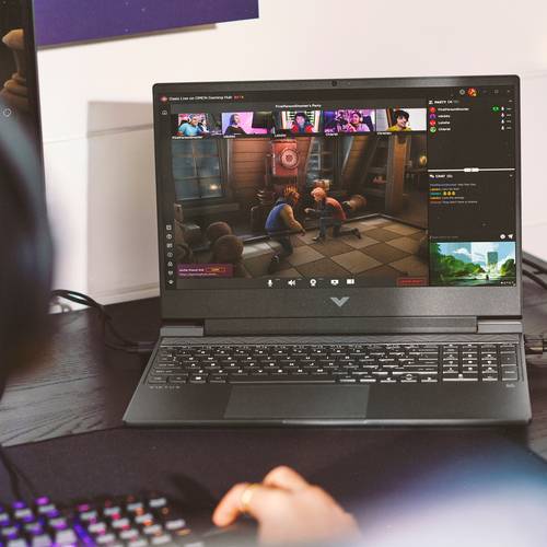 HP Victus Gaming 15-fa1015nd Intel® Core™ i5 i5-12450H Laptop 39,6 cm (15.6") Full HD 16 GB DDR4-SDRAM 512 GB SSD NVIDIA GeForce RTX 2050 Wi-Fi 6 (802.11ax) Windows 11 Home Zwart