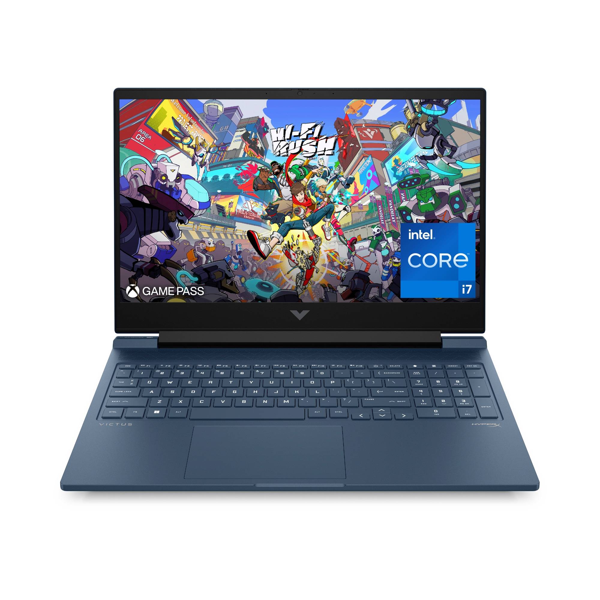 HP Victus Gaming 16-r1060nd Intel® Core™ i7 i7-14700HX Laptop 40,9 cm (16.1") Full HD 32 GB DDR5-SDRAM 1 TB SSD NVIDIA GeForce RTX 4070 Wi-Fi 6 (802.11ax) Windows 11 Home Zwart