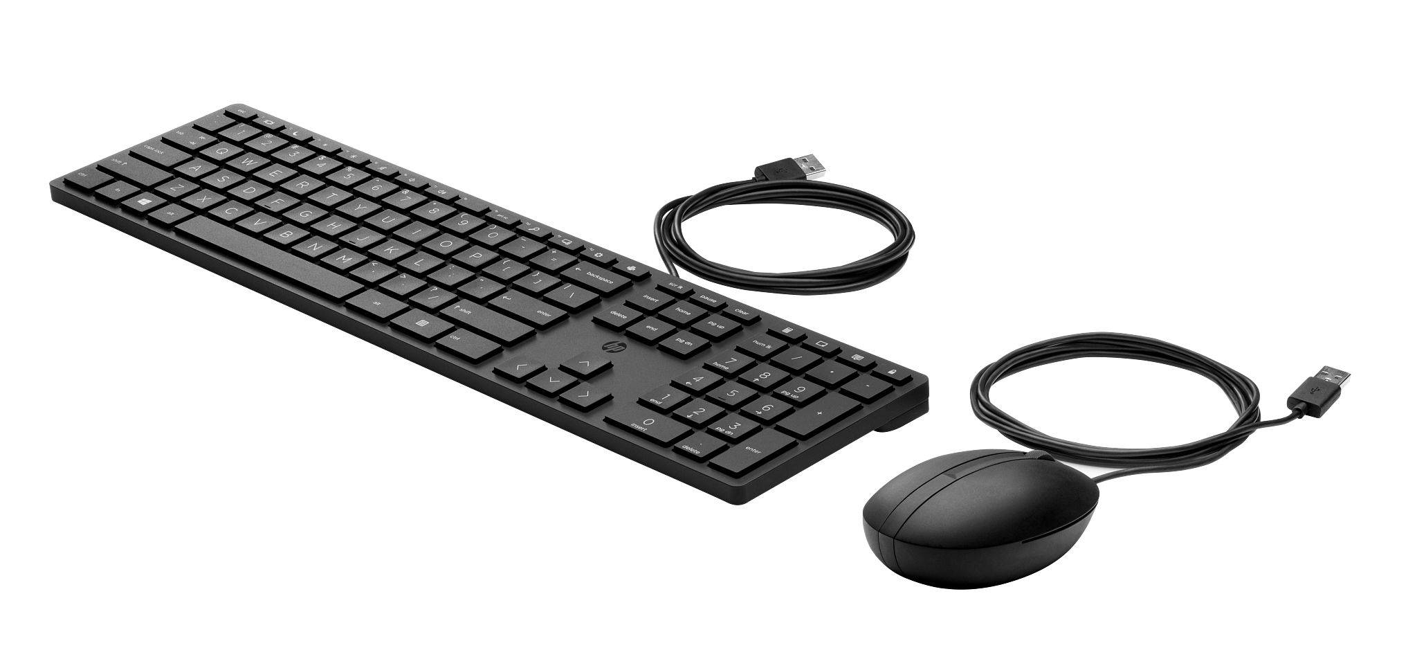 HP 320MK muis en toetsenbord met kabel voor desktop