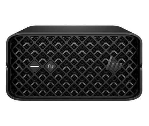 HP Z2 G1a Copilot+ PC AMD Ryzen AI Max+ PRO 395 128 GB LPDDR5x-SDRAM 2 TB SSD Windows 11 Pro Mini PC Workstation Zwart