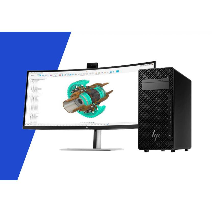 HP Z2 Tower G1i Wolf Pro Security Edition Intel Core Ultra 7 265K 64 GB DDR5-SDRAM 1 TB SSD NVIDIA RTX Pro 2000 Blackwell Windows 11 Pro Workstation AI Workstation, AI PC Zwart