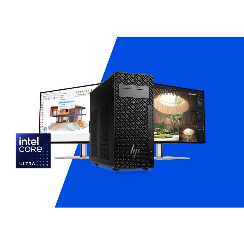 HP Z2 Tower G1i Wolf Pro Security Edition Intel Core Ultra 7 265K 64 GB DDR5-SDRAM 1 TB SSD NVIDIA RTX Pro 2000 Blackwell Windows 11 Pro Workstation AI Workstation, AI PC Zwart