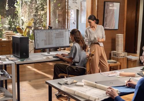 HP Z2 TWR G1i Ultra9 285K vPro Enterprise 24 cores - 64 GB - DDR5 Intel Core Ultra 9 DDR5-SDRAM 1 TB SSD Windows 11 Pro Tower Workstation AI PC, AI Workstation Zwart