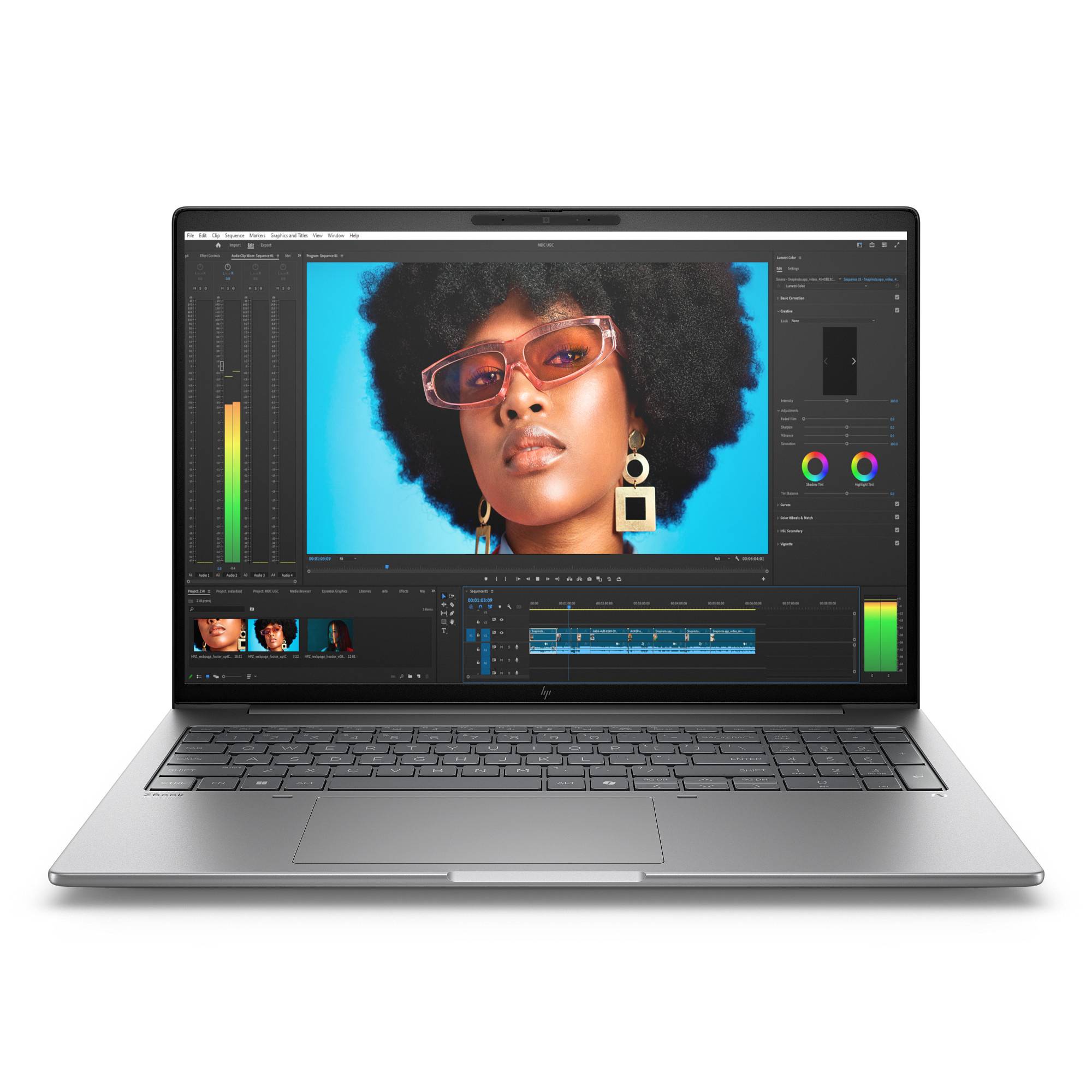 HP ZBook 8 G1i 16 Intel Core Ultra 5 225H Mobiel werkstation 40,6 cm (16") WUXGA 24 GB DDR5-SDRAM 512 GB SSD NVIDIA RTX 500 Ada Wi-Fi 7 (802.11be) Windows 11 Pro Zilver