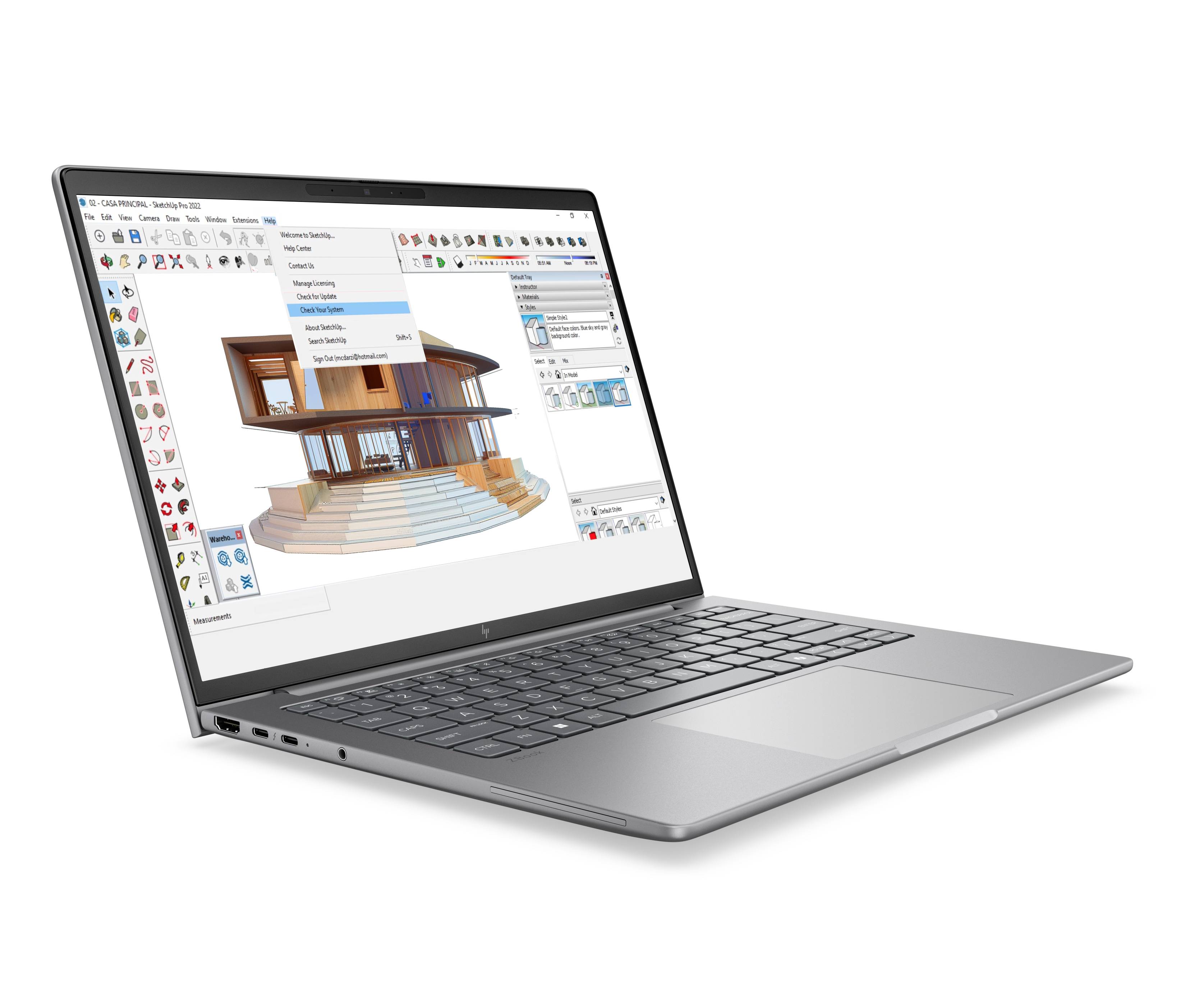 HP ZBook 8 G2a Wolf Pro Security Edition Copilot+ PC AMD Ryzen AI 7 PRO 450 Mobiel werkstation 35,6 cm (14") Touchscreen WUXGA 48 GB DDR5-SDRAM 1 TB SSD Wi-Fi 7 (802.11be) Windows 11 Pro AI Workstation, AI PC Zilver