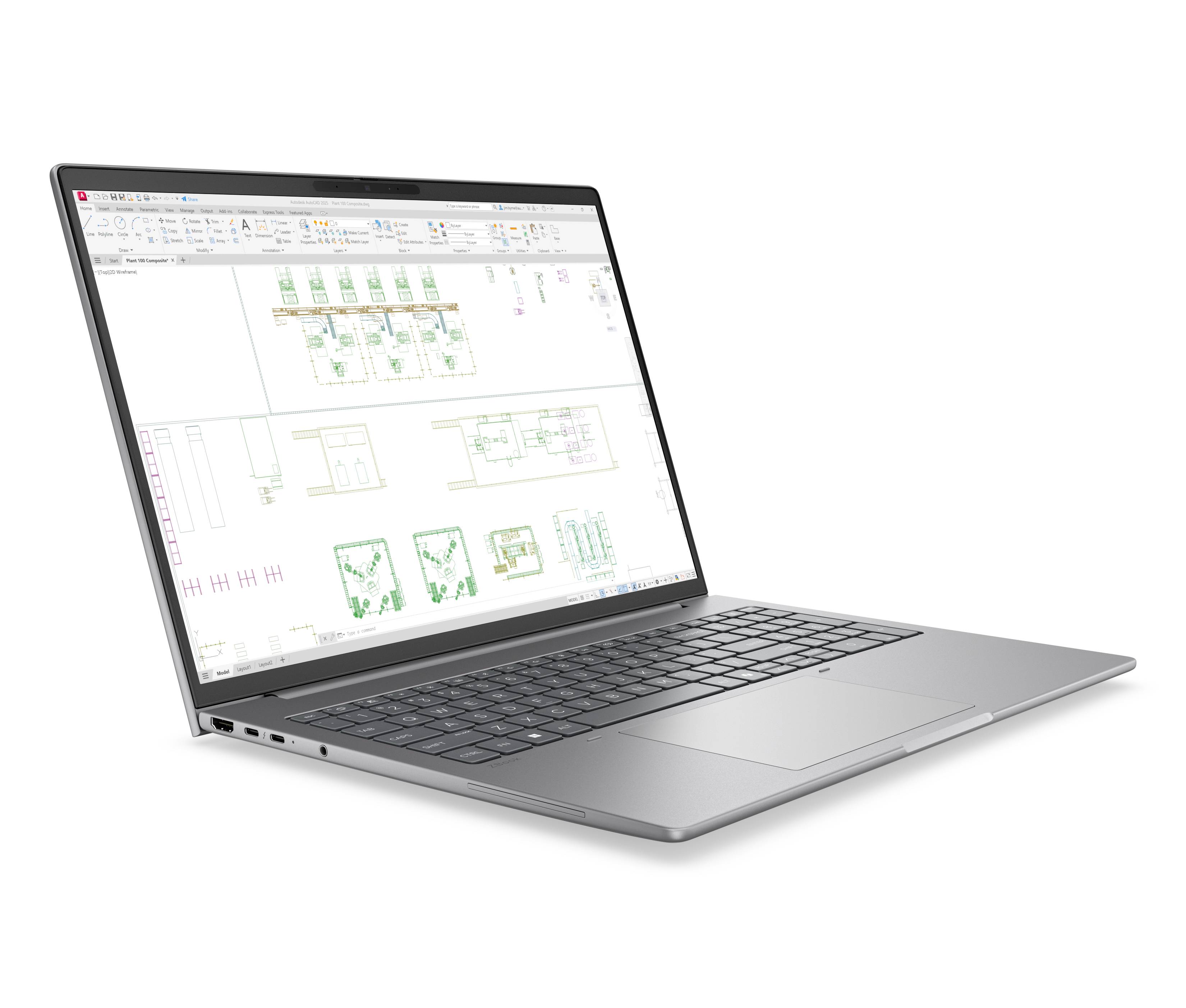 HP ZBook 8 G2i Wolf Pro Security Edition Copilot+ PC Intel Core Ultra 5 336H Mobiel werkstation 40,6 cm (16") WUXGA 24 GB DDR5-SDRAM 512 GB SSD NVIDIA RTX PRO 500 Blackwell Wi-Fi 7 (802.11be) Windows 11 Pro AI Workstation, AI PC Zilver