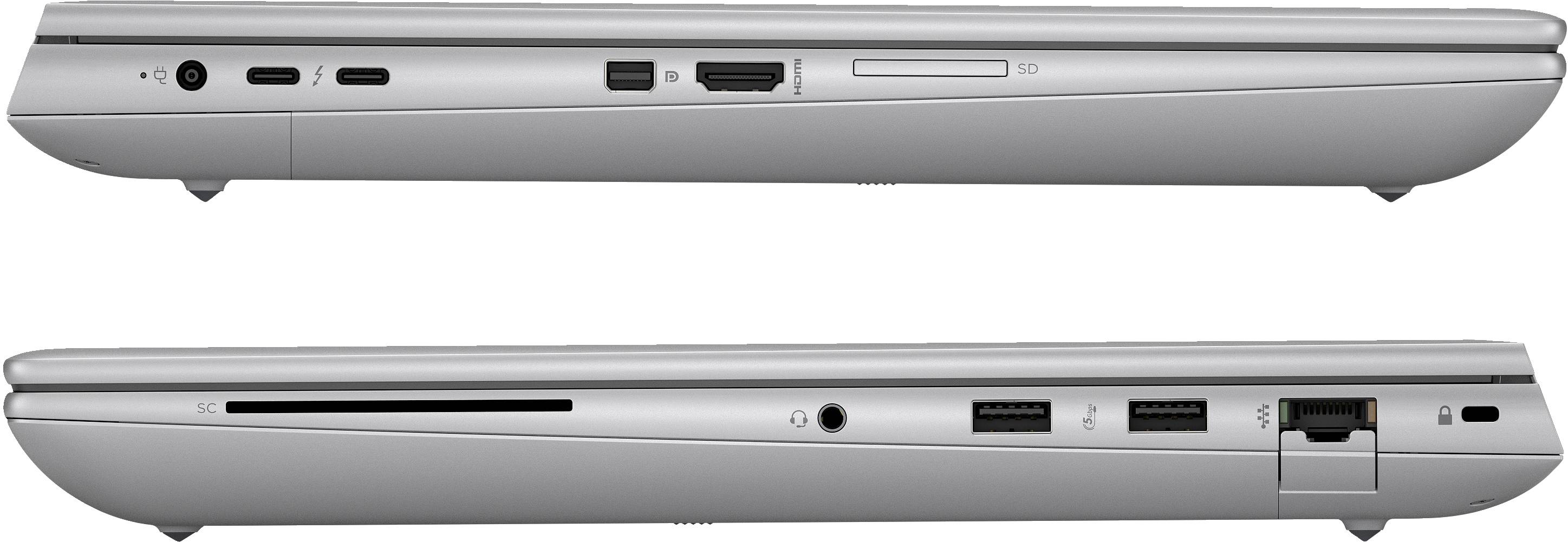 HP ZBook Fury 16 G11 Intel® Core™ i9 i9-13950HX Mobiel werkstation 40,6 cm (16") WQUXGA 32 GB DDR5-SDRAM 1 TB SSD NVIDIA Quadro RTX 5000 Wi-Fi 7 (802.11be) Windows 11 Pro Grijs