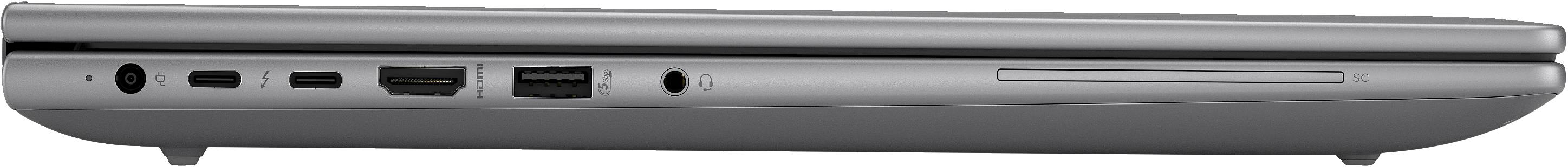 HP ZBook Power G11 Intel Core Ultra 7 155H Mobiel werkstation 40,6 cm (16") WUXGA 32 GB DDR5-SDRAM 1 TB SSD NVIDIA RTX A1000 Wi-Fi 6E (802.11ax) Windows 11 Pro Grijs