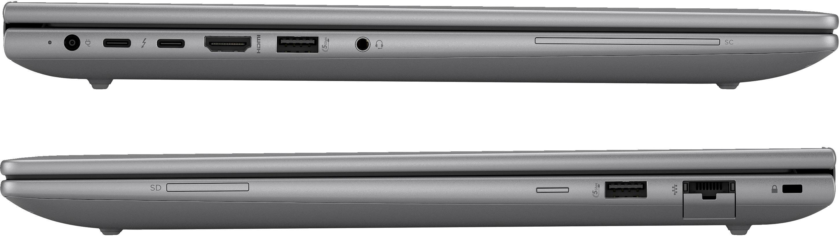 HP ZBook Power G11 Intel Core Ultra 7 155H Mobiel werkstation 40,6 cm (16") WUXGA 32 GB DDR5-SDRAM 1 TB SSD NVIDIA RTX A1000 Wi-Fi 6E (802.11ax) Windows 11 Pro Grijs