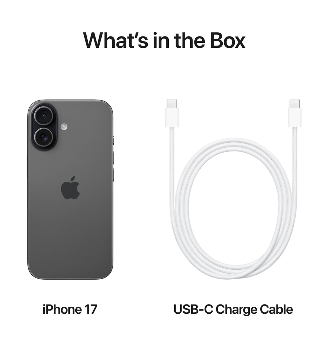 Apple iPhone 17 512GB Zwart