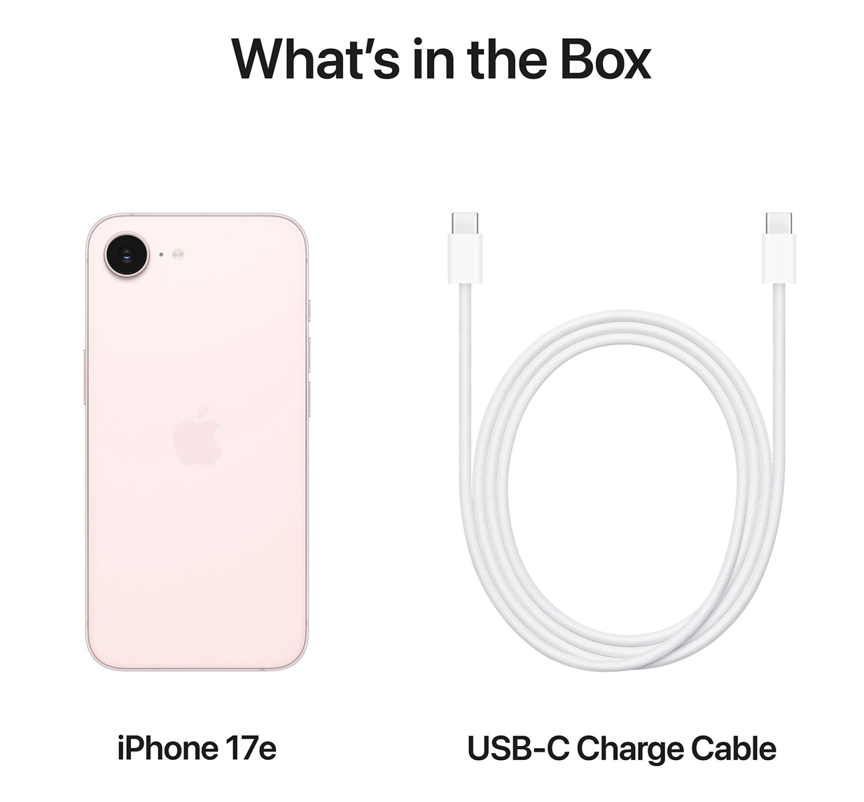 Apple iPhone 17e 256GB Lichtroze